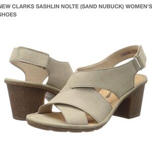 Clarks Sashlin Nolte Beige Sandals